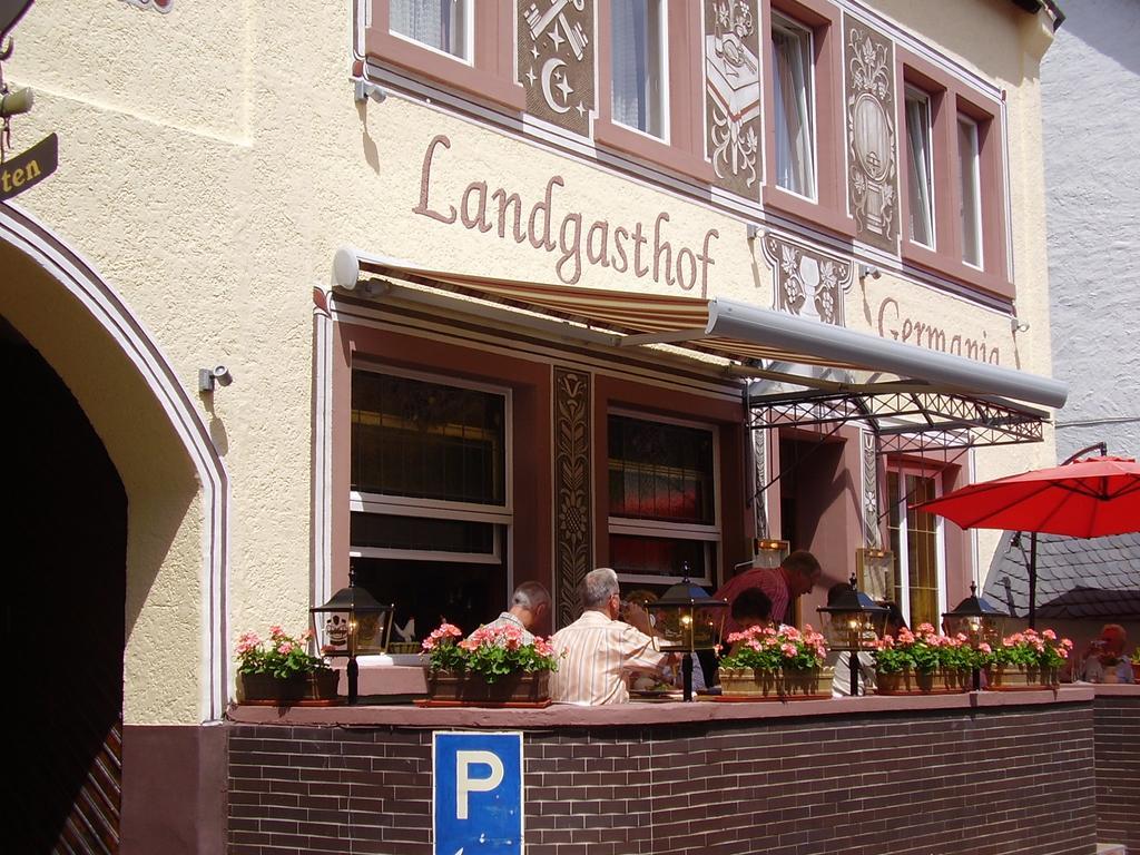 Landgasthof Germania Rüdesheim am Rhein Buitenkant foto