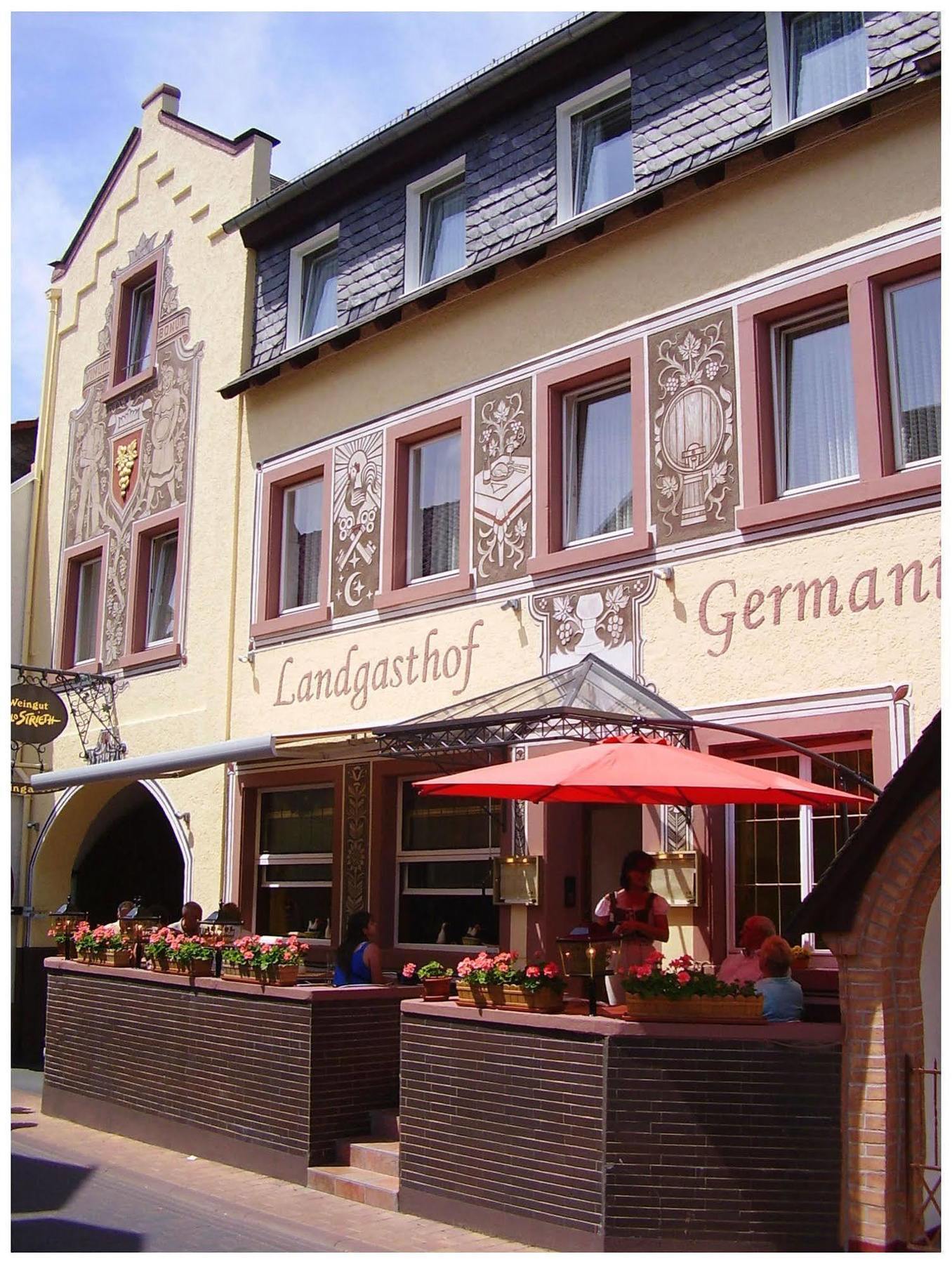 Landgasthof Germania Rüdesheim am Rhein Buitenkant foto